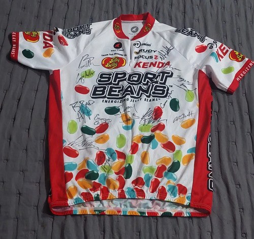 Remera Ciclismo Equip Jelly Belly Autograf Consultar Stock Blanco 111111