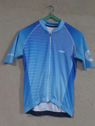 Remera Ciclismo Kokuen Talla M Consultar Stock Celeste M - 3