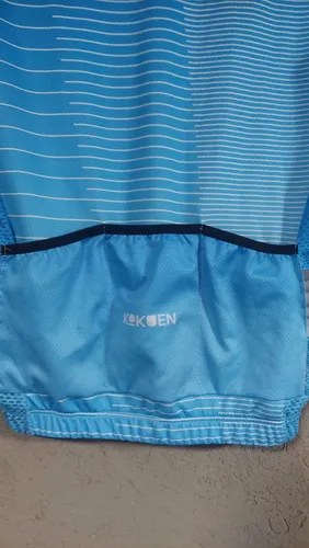 Remera Ciclismo Kokuen Talla M Consultar Stock Celeste M - 5