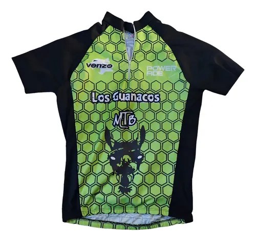 Remera Ciclismo Los Guanacos Tm Consultar Stock Verde S