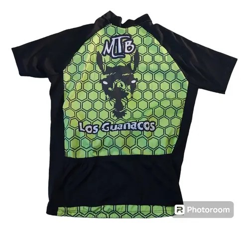 Remera Ciclismo Los Guanacos Tm Consultar Stock Verde S - 2