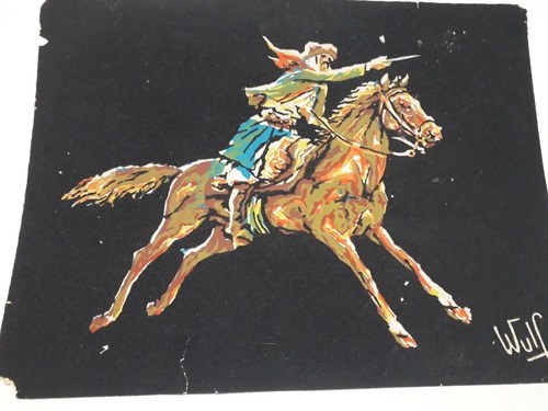 Serigrafia Gaucho Firm Wulf Felpa Negra Consult Stock