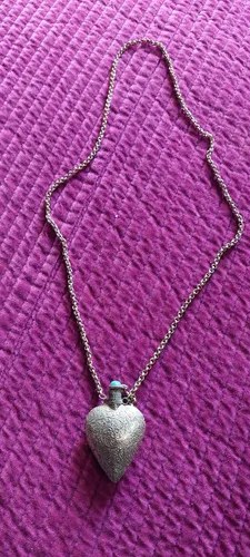 Snuff Bottle Perfumero Metal Collar Consultar Stock Plateado