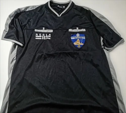 Vieja Camiseta Árbitro Río Gállego Consultar Stock Negro L