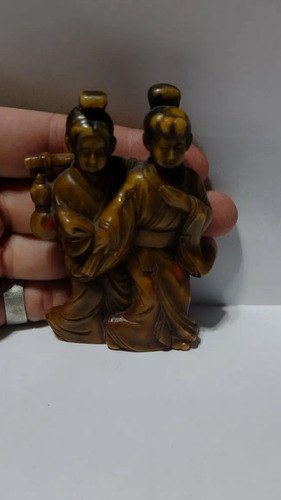 Vieja Figura Baquelita Japonés Consultar Stock - 5
