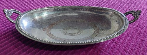 Vieja Panera Metal Plateada Consultar Stock Plateado