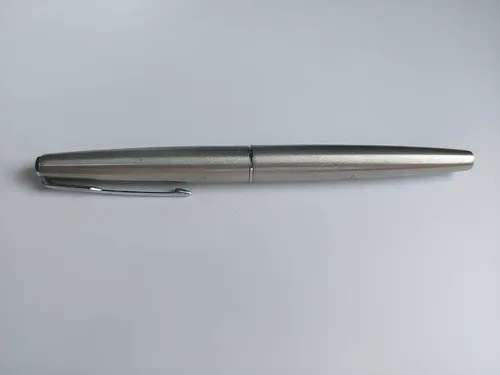Vieja Pluma Parker Argentina Consultar Stock Plateado Negro