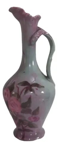 Vieja Porcelana Anfora Firm Alice Moss Consultar Stock