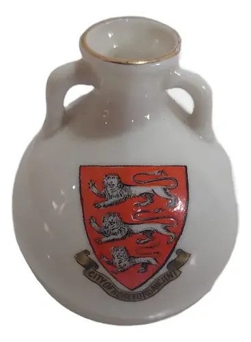 Vieja Porcelana Miniatura Goss Hereford Consultar Stock
