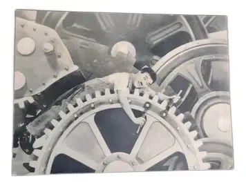 Vieja Tarjeta Postal Charles Chaplin Consultar Stock