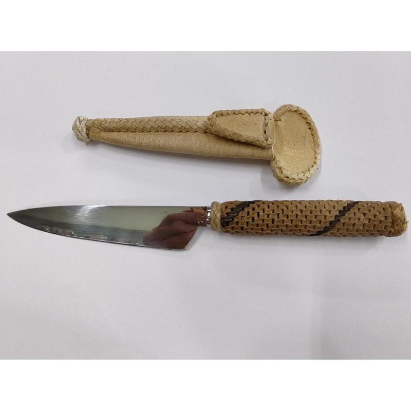 Cuchillo Artesanal Trenzado 11 Cm