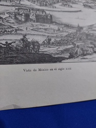 Viejo Grabado Vista México Siglo Xvii 1894 Consultar Stock - 4