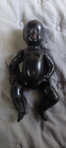Viejo Muñeco Bebote Negro 14 Cm Consultar Stock