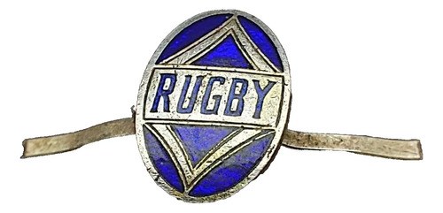Viejo Pin Automovile Rugby 1928 , 29 Consultar Stock Azul