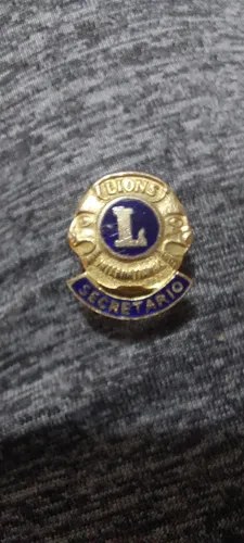 Viejo Pin Club Leone Lions Secretario Dorado Consultar Stock Azul
