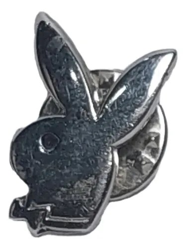 Viejo Pin Playboy Plateado Consultar Stock Plateado Playboy