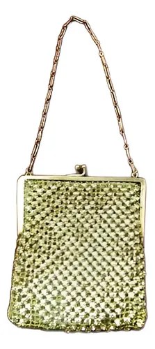 Vintage Cartera Fiesta Alpaca (consultar Stck) Blanco