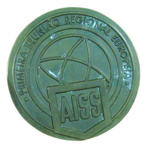 Vintage Medalla Aiss Estoril Portugal 1972 Grconsultar Stock - 3