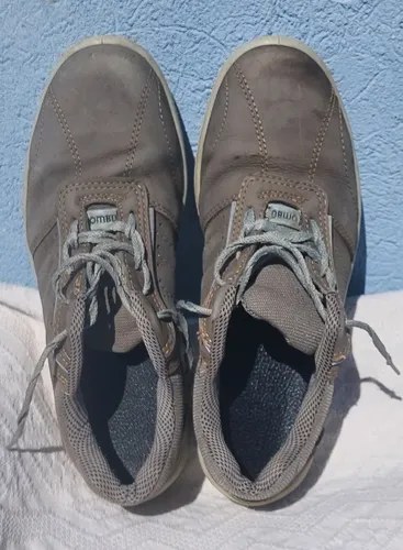 Zapatos Ombú De Trabajo 41 Gris Consultar Gris Claro 41 - 6