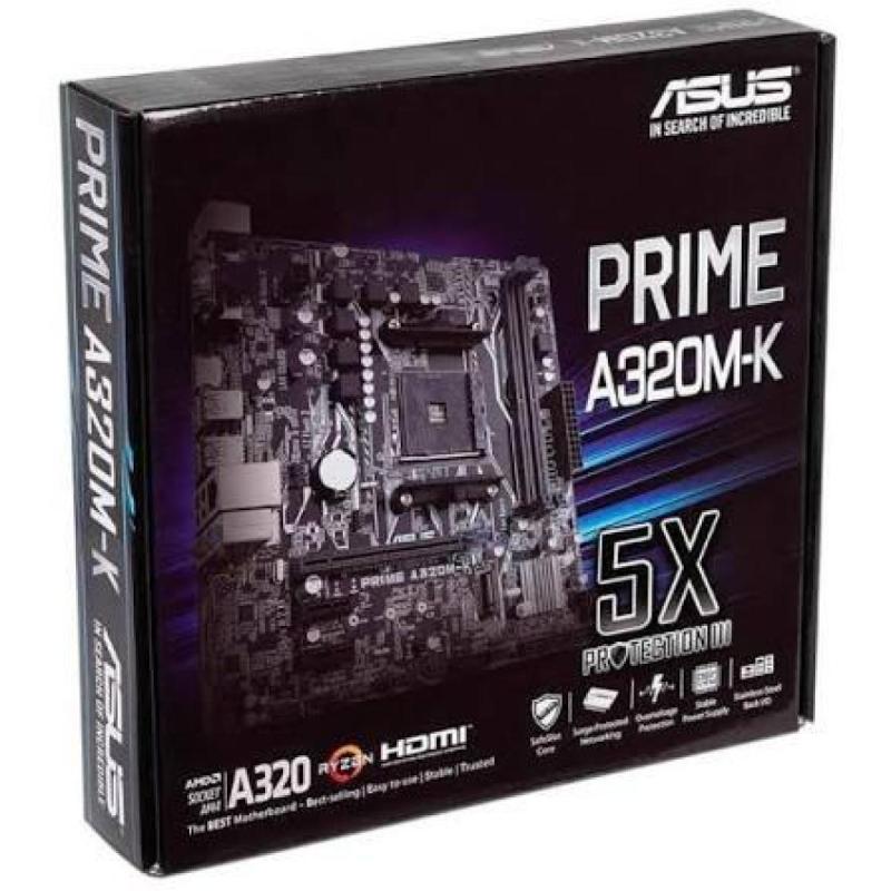 Motherboard asus a320 mk + procesador amd a6-9500s