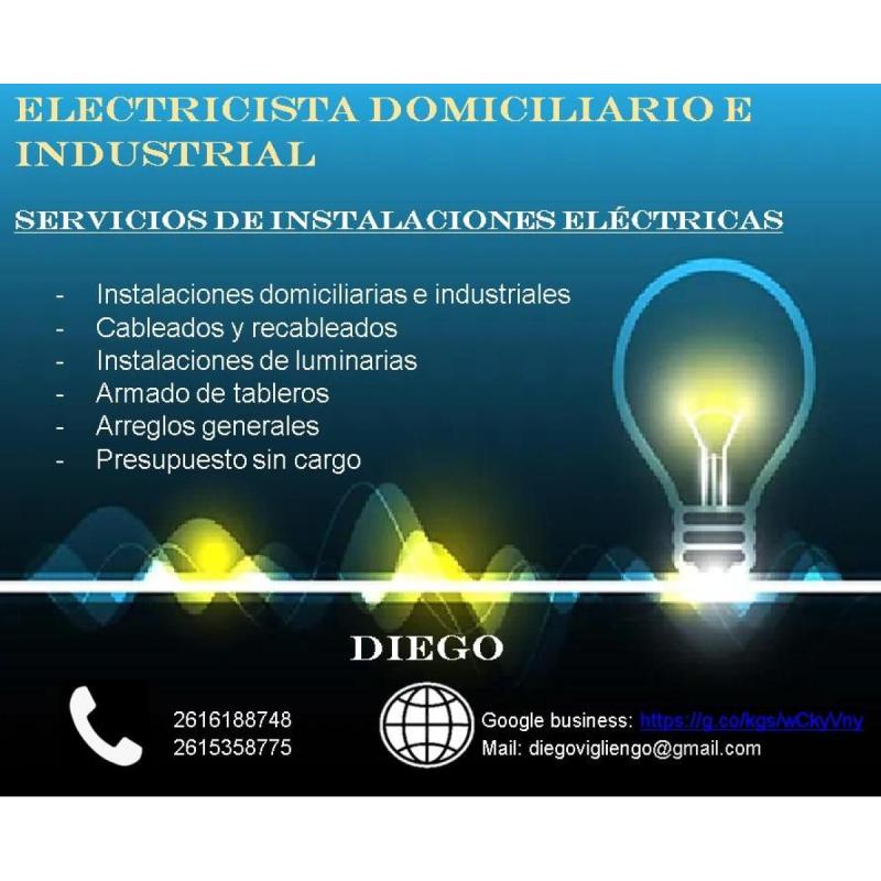 Electricidad domiciliaria e industrial