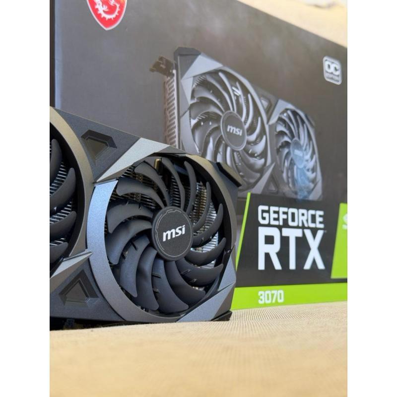 Placa de video MSI GeForce RTX 3070 Ventus 2X, ¡la más buscada!