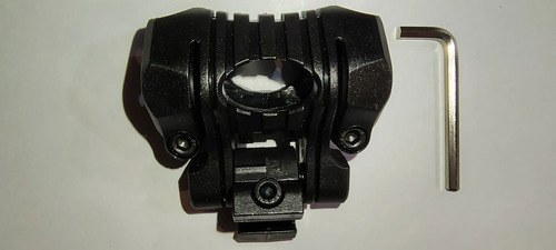 Soporte Montura Polímero Riel Picatinny 25mm De Diámetro