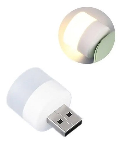 Lámpara Led Usb Portátil Con Luz Fría Para Lectura