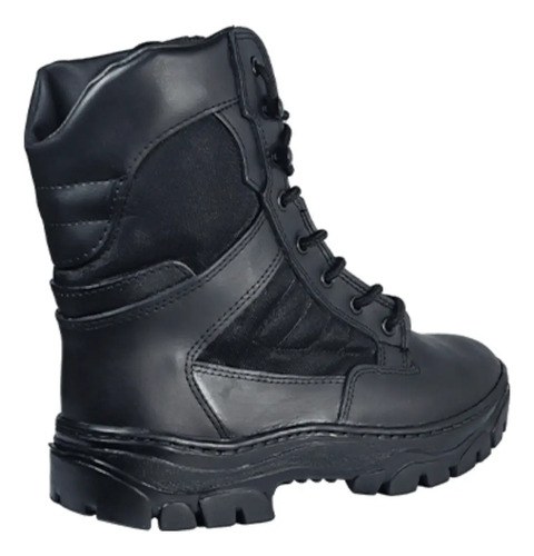 Borceguies Borcegos Tacticos Policia T6 Cuero Vacuno