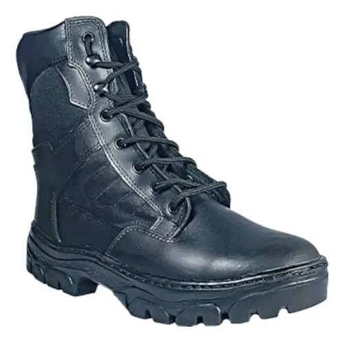 Borceguies Borcegos Tacticos Policia T6 Cuero Vacuno - 2
