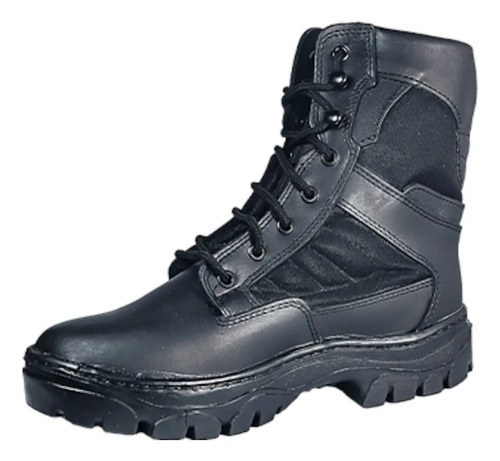 Borceguies Borcegos Tacticos Policia T6 Cuero Vacuno - 3