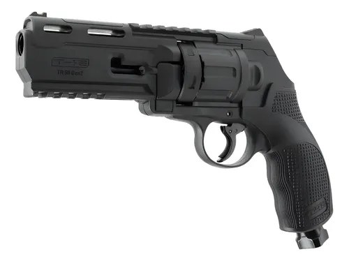 Revolver Disuasivo Defensa Umarex T4e Tr50 Gen2 Kit .50 Negro 50 Mm - 3