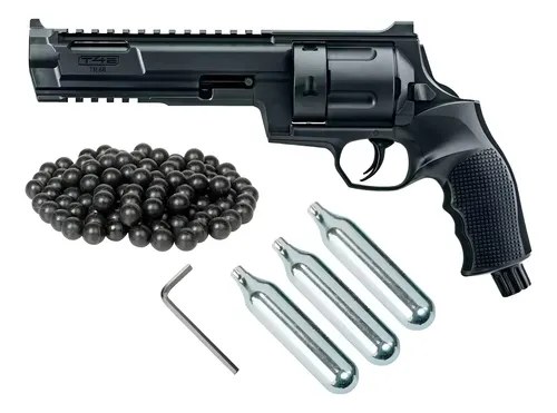 Revolver Disuasivo Defensa Personal Umarex T4e Tr68 Gen2 Kit - 7