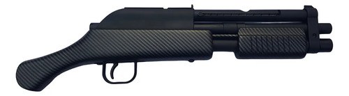 Disuasiva D550 Carbono Airshot Postas Goma Defensa Personal Negro 17.5 Mm