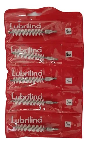 Kit De Cepillos Krylon (nylon) Lubrilina Para Cañón De 9mm
