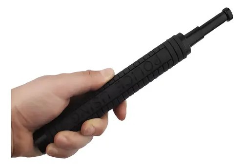 Baston Tonfa Extensible Rigido Police Uso Policial Funda - 4