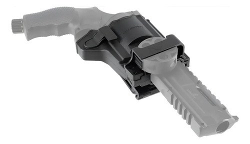 Funda Pistolera Umarex Revolver T4e Tr68 Polimero Alemana Zurdo/diestro Negro