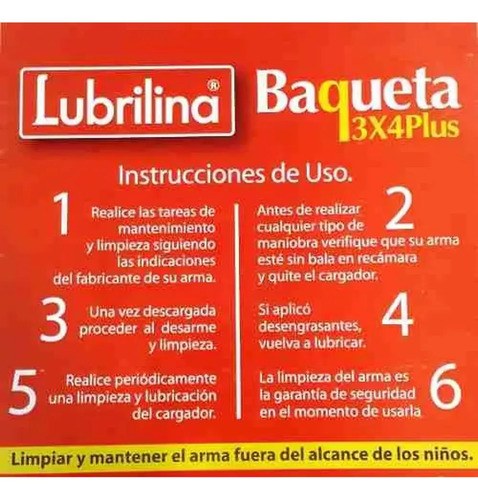 Baqueta Lubrilina Para Escopeta De Aluminio 3 Tramos - 2