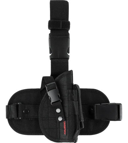 Pistolera Muslera Canana Funda Umarex Para Piernas Zurdo/diestro Negro - 2