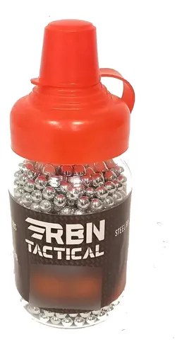 Balines 4,5mm Esféricos Bbs Acero X 1000 Niquelados