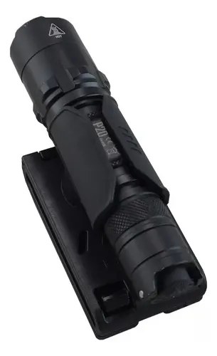 Kit Tactico Defensa Boer Porta Linterna+porta Gas Pimienta Negro - 3