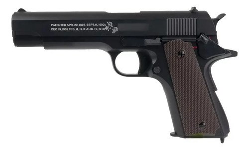 Pistola Marcadora Airsoft Electrica Colt 1911 Rtp Aep Nimh Negro 6 Mm