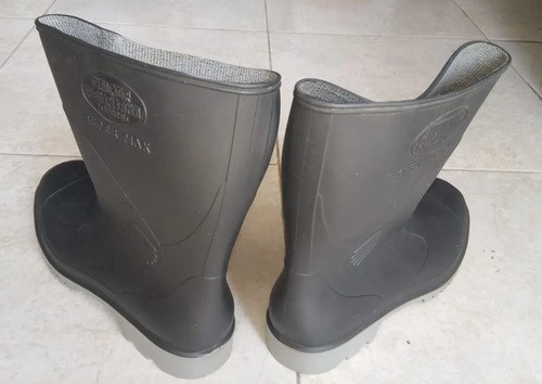 Botas De Lluvia Calfor Pampeana Industrial Talle 42 Negro Pvc 12k Us - 3