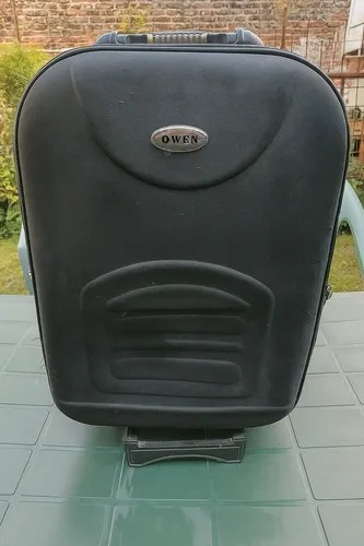 Valija De Cabina Owen Chica 20 De 4 Ruedas Negro Lisa