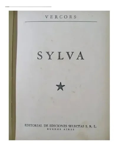 Sylva, Vercors-ediciones Selectas