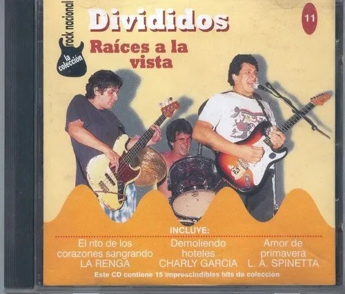 Rock Nacional Vol 11 La Coleccion (divididos) Cd Orig. Usado Estándar