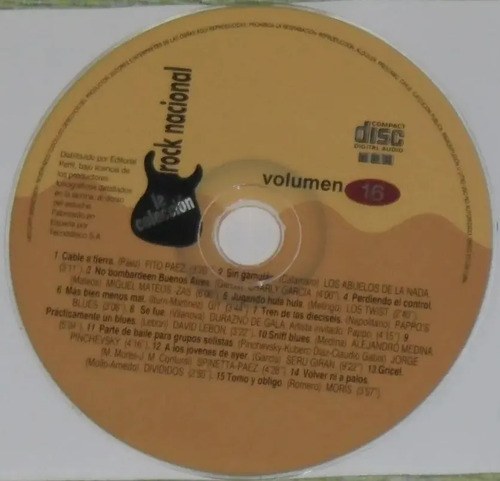 Cd Miguel Mateos Zas Rock Nacional Noticias 16 Estándar - 2