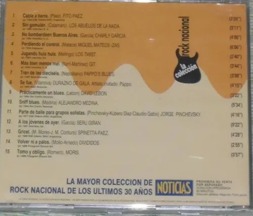 Cd Miguel Mateos Zas Rock Nacional Noticias 16 Estándar - 3