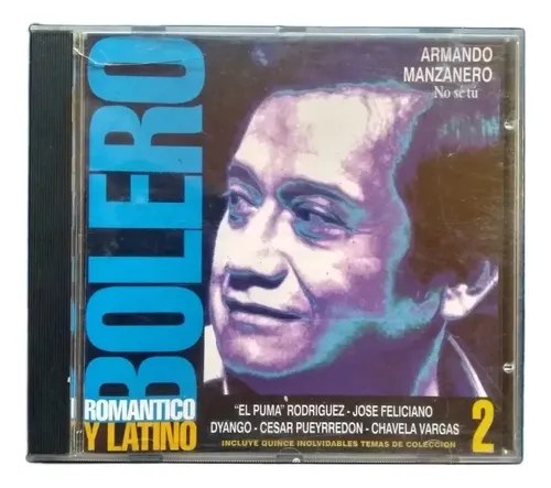 Cd Armando Manzanero Bolero Romántico Y Latino 2 - Noticias Estándar