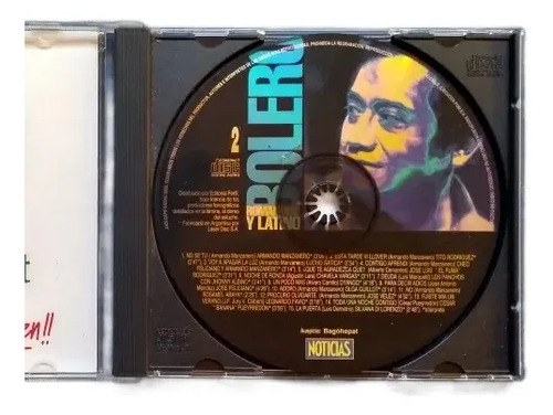 Cd Armando Manzanero Bolero Romántico Y Latino 2 - Noticias Estándar - 2